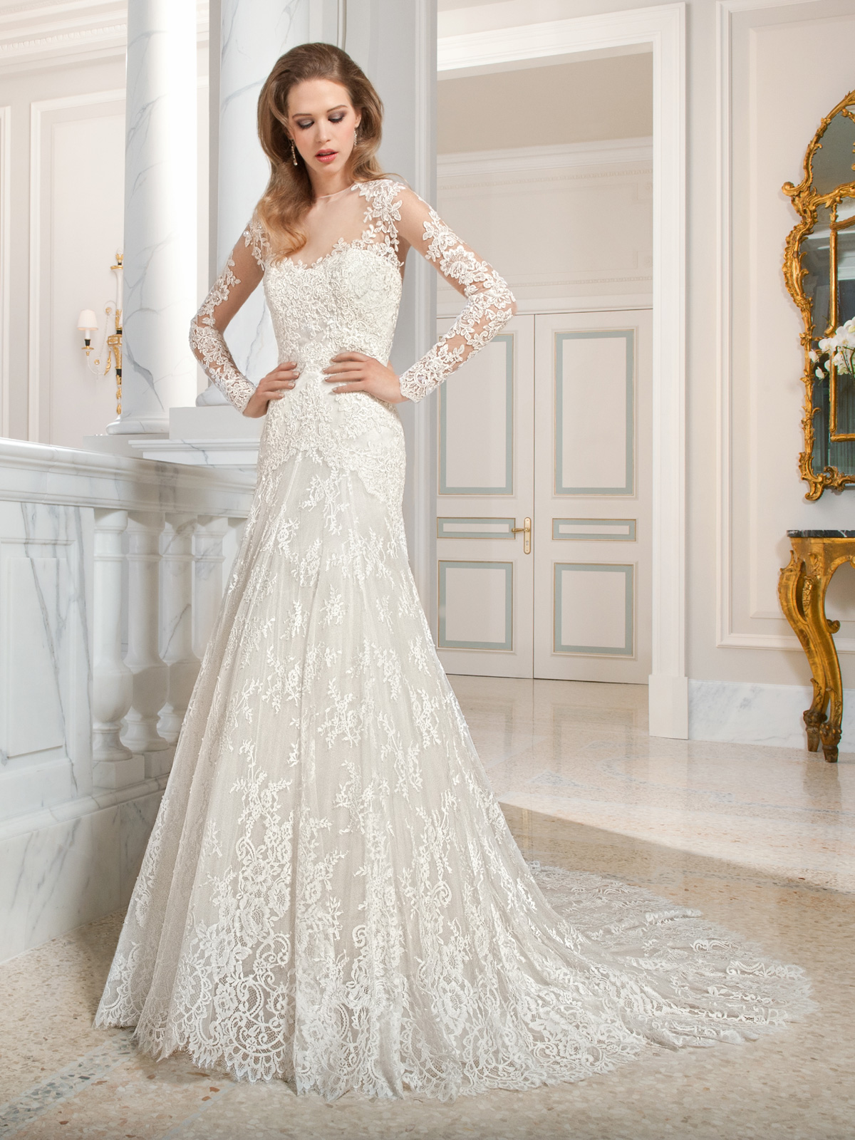 Y3107 Vestido de Noiva Princesa - Tutti Sposa